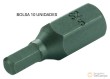 Bolsa 10 puntas allen 10 mm, h5 x 30 mm