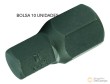 Bolsa 10 puntas allen 10 mm, h14 x 30 mm