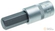 Vaso corto 1/2" punta allen, h14 x 70 mm