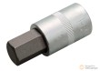Vaso corto 1/2" punta allen, h19 x 70 mm