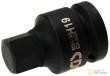 Vaso corto 3/4" de impacto con punta allen, h19 x 55 mm