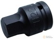 Vaso corto 3/4" de impacto con punta allen, h22 x 55 mm