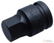 Vaso corto 3/4" de impacto con punta allen, h24 x 55 mm