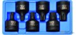 Estuche 6 vasos cortos 3/4" impacto punta torx ( t55-t60-t70-t80-t90-t100)