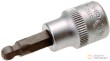 Vaso corto 3/8" punta allen bola, 5 mm