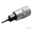 Vaso corto 1/4" con punta allen, 1,5 mm
