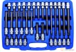 Estuche 32 vasos cortos 1/2" punta torx (t20 - t70 x 55 - 100 - 140 - 200 mm.)