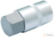 Vaso corto 1/2" punta allen, h22 x 55 mm