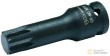 Vaso largo 1/2" impacto punta xzn, m18 x 78 mm., para soporte rodamiento vw t4 y touareg