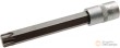 Vaso corto 1/2" punta torx, t70 x 140 mm