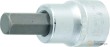 Vaso corto 3/4" punta allen 17 x 85 mm