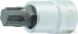 Vaso corto 3/4" punta torx t100 x 80 mm