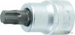 Vaso corto 3/4" punta torx t70 x 80 mm