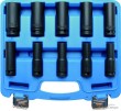 Estuche 10 vasos largos 1/2" impacto hex. (10 - 24 x 78 mm) *protorque