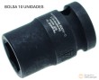Bolsa 10 vasos cortos 1/2" impacto hex., 14 mm