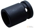 Vaso corto 1/2" impacto hex., 18 mm