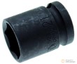 Vaso corto 1/2" impacto hex., 21 mm