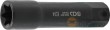 Punta impacto xxl vaso torx tipo "e", e24 x 100 mm, hex. 22 mm