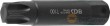 Punta impacto xxl torx, t100 x 100 mm, hex 22mm