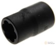 Vaso corto 1/2" impacto en espiral, 13 mm., para extracción tornillo antirrobo