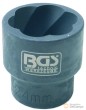 Vaso corto 1/2" impacto en espiral, 24 mm., para extracción tornillo antirrobo