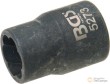 Vaso corto 3/8" impacto en espiral, 13 mm., para extracción tornillo antirrobo