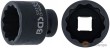 Vaso corto 1/2" de impacto bihex., 33 x 48 mm.