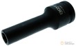 Vaso largo 3/4" impacto torx tipo "e", e18 x 110 mm, para sustitución calentador bujia diesel, man m2000