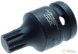 Vaso corto 1/2" impacto con punta xzn , m12 x 44 mm