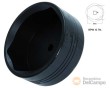 Vaso corto 1" impacto semiovalado ø 111 mm., para tuerca de eje de rueda trasera, bpw 12 t.