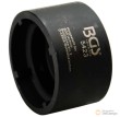 Vaso corto 1/2" , ø 60,4 mm., 4 almenas interiores 4,8 mm para rotula de suspension de ford transit