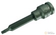 Vaso largo 1/2" reforzado punta torx, t27 x 100 mm