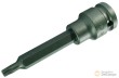 Vaso largo 1/2" reforzado punta torx, t20 x 100 mm