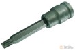 Vaso largo 1/2" reforzado punta torx, t45 x 100 mm