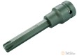 Vaso largo 1/2" reforzado punta torx, t55 x 100 mm