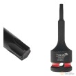 Vaso largo 1/2" impacto punta torx, t27 x 75 mm