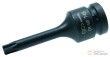 Vaso largo 1/2" impacto punta torx, t45 x 75 mm