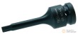 Vaso largo 1/2" impacto punta allen, h6 x 75 mm