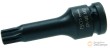 Vaso largo 1/2" impacto punta xzn, m12 x 75 mm