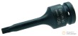 Vaso largo 1/2" impacto punta xzn, m6 x 75 mm