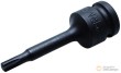 Vaso largo 1/2" impacto punta ribe, r6 x 75 mm