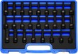 Estuche 26 vasos largos 1/2" de impacto con punta torx (t25 - t70 x 85 mm) - xzn (m4 - m16 x 85 mm) - allen (h5 - h19 x 85 mm)