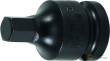 Vaso corto 1/2" de impacto punta allen h10 x 42 mm.