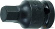 Vaso corto 1/2" de impacto punta allen h13 x 42 mm.