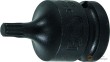 Vaso corto 1/2" de impacto con punta xzn, m6 x 42 mm.