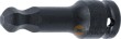 Vaso largo 1/2" de impacto con punta allen bola, h15 x 75 mm