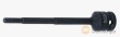 Vaso corto 1/2" impacto punta allen extralargo, h6 x150 mm.