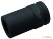 Vaso largo 1" de impacto hex. "protorque", 27 mm. x 90 mm.