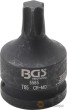 Vaso corto 3/4" de impacto con punta torx, t65 x 60 mm