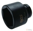 Vaso corto 1" impacto hex. "protorque", 65 mm